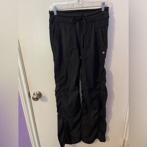Lululemon, dance studio pants, black color, size 4 tall, inseam 33.5”